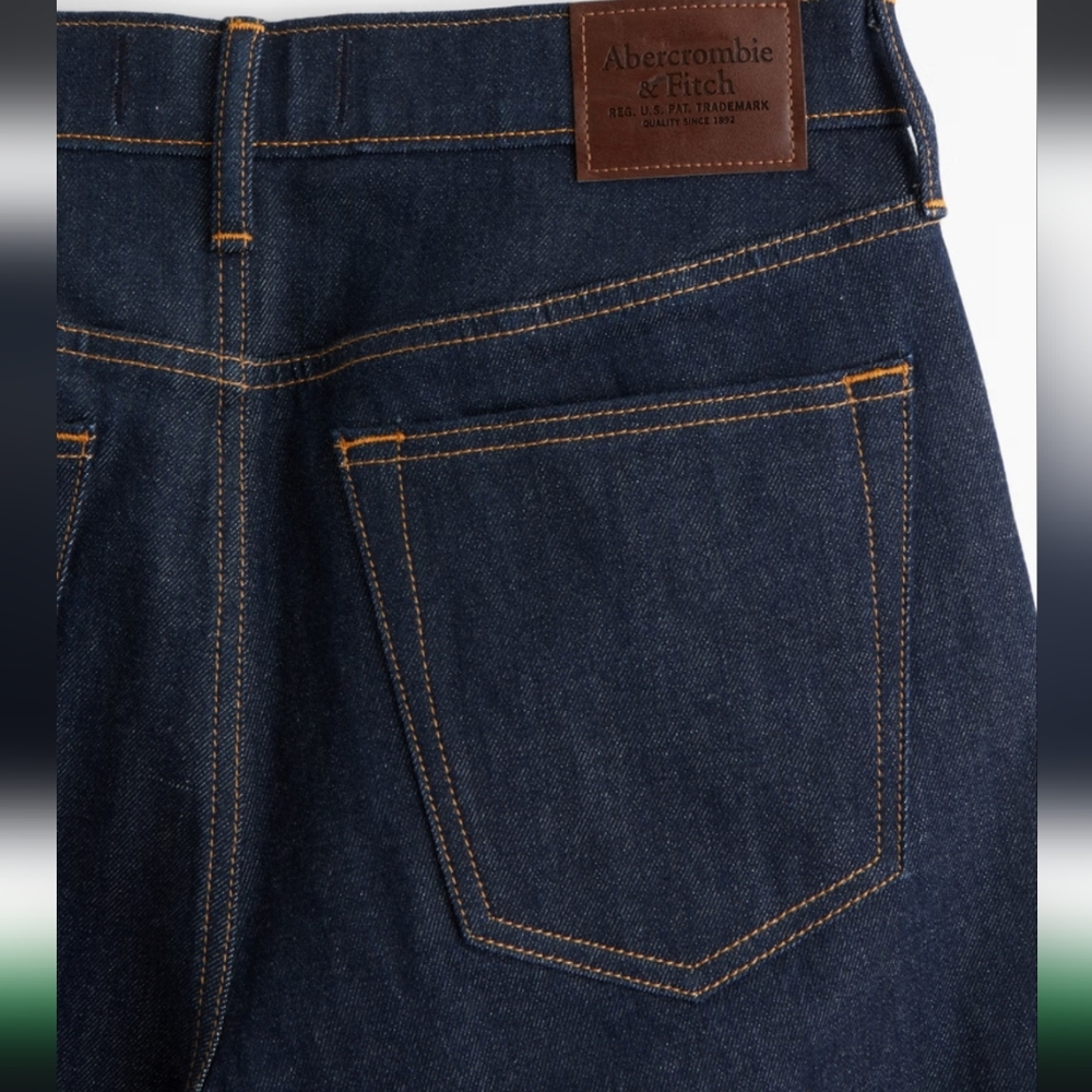 Abercrombie & Fitch Vintage Stretch Baggy Jeans Size 30×28 - Picture 4 of 5